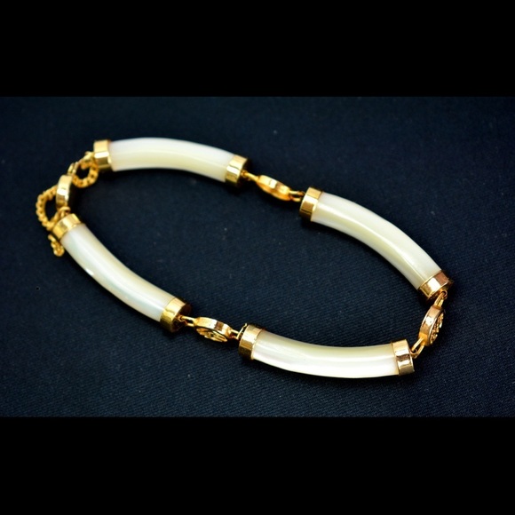 Chinese Symbol Mother
Pearl Link Bracelet Asian Character, Vintage Chinese Luck - Picture 1 of 9